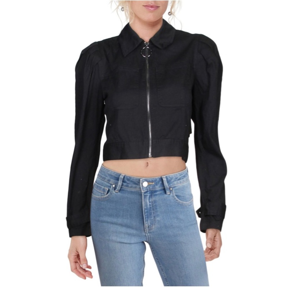 Danielle Bernstein Cold Weather Crop Top